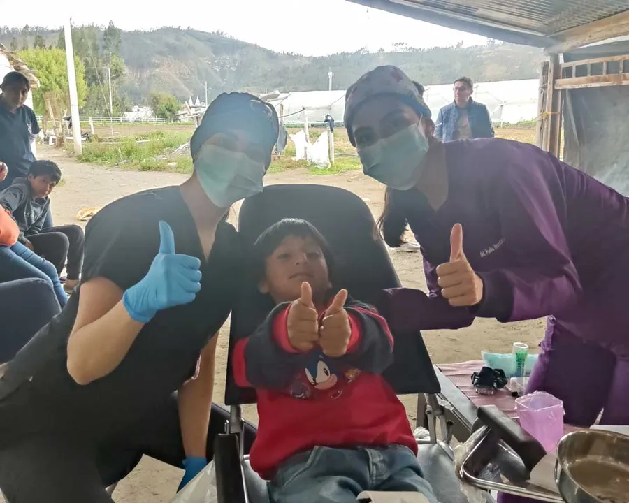 Niños y niñas del programa de apadrinamiento