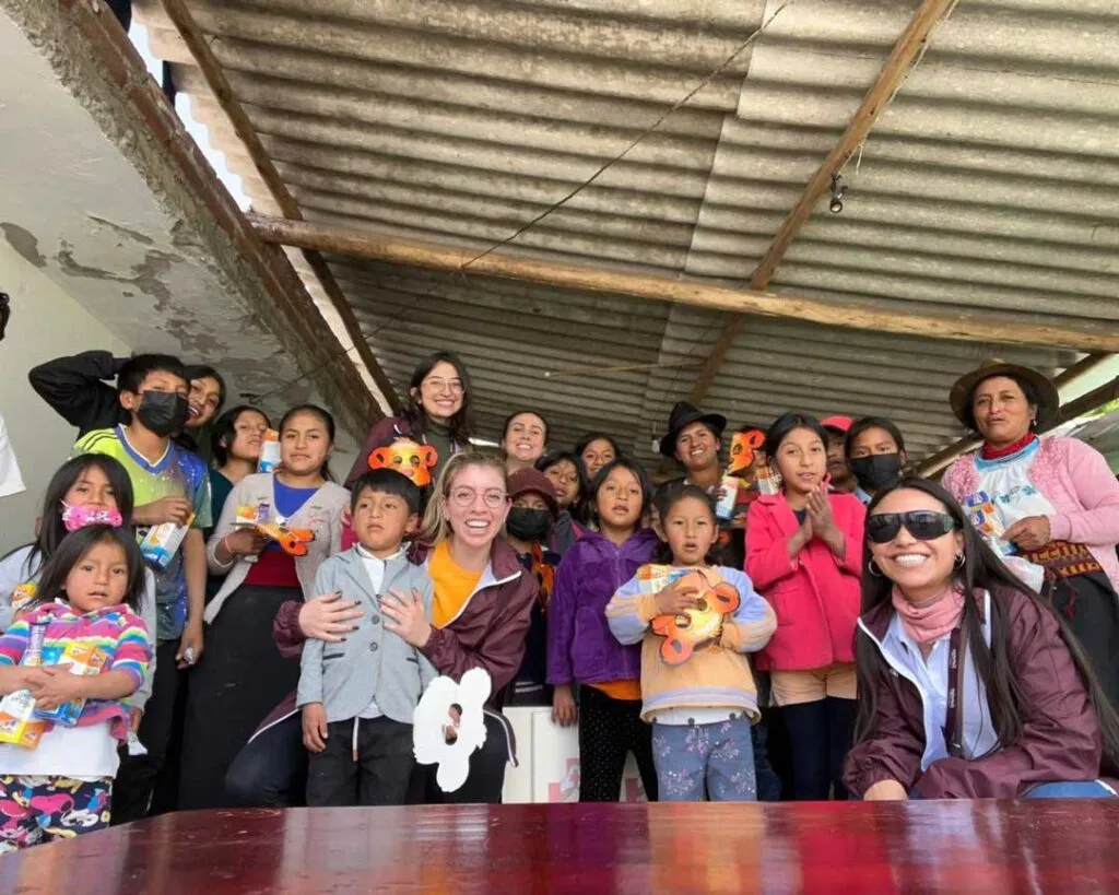 Familias y niños del programa Comunidad Sensible