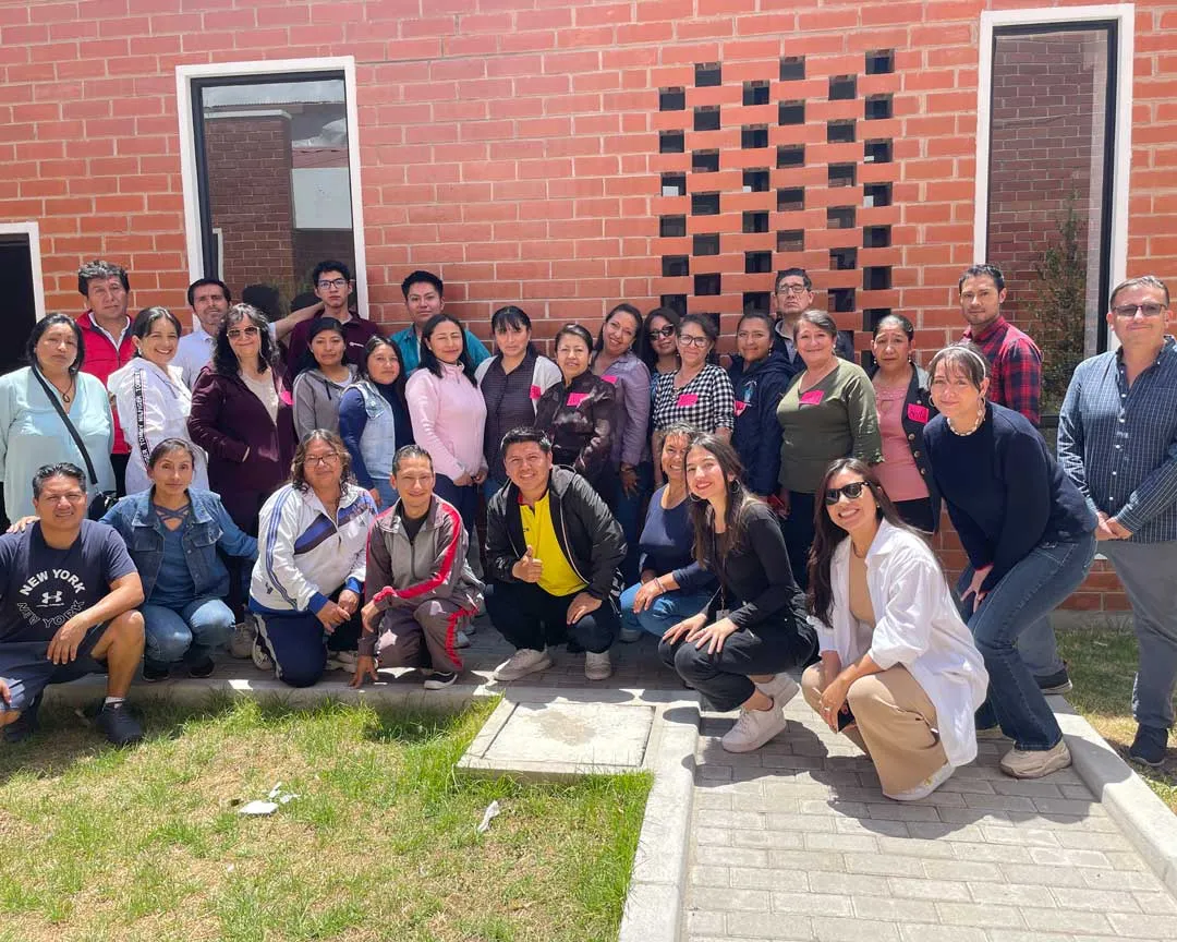 Taller de la fundación con organizaciones y comunidades