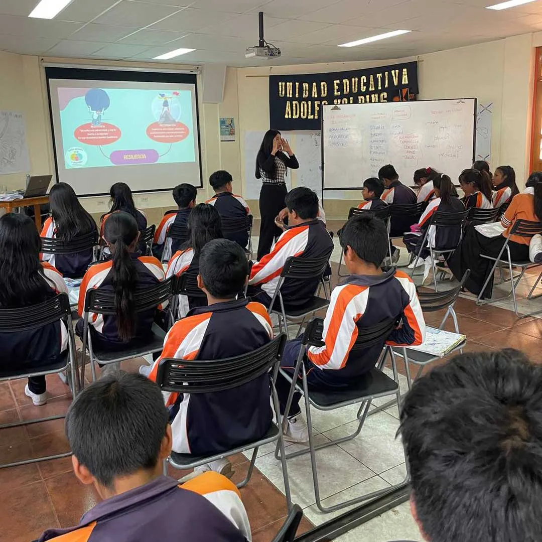 Taller de la fundación con organizaciones y comunidades